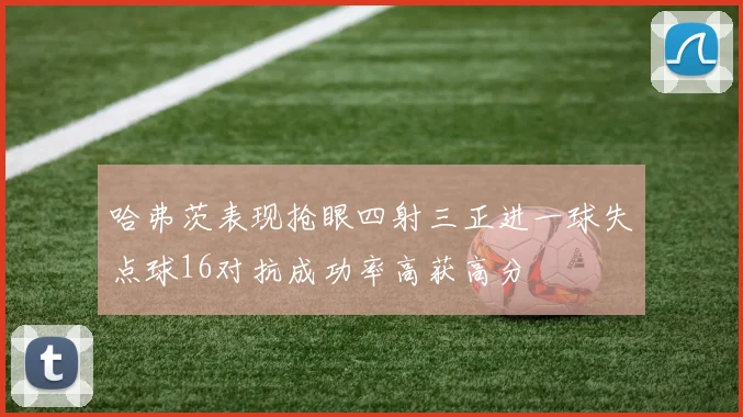 哈弗茨表现抢眼四射三正进一球失点球16对抗成功率高获高分